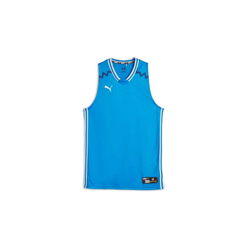 Débardeur Puma Hoops Game Bleu Débardeur Puma Hoops Game Bleu