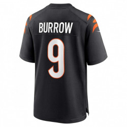 Camiseta NFL Joe Burrow Cincinnati Bengals Nike Home Negra