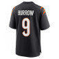 Camiseta NFL Joe Burrow Cincinnati Bengals Nike Home Negra Camiseta NFL Joe Burrow Cincinnati Bengals Nike Home Negra