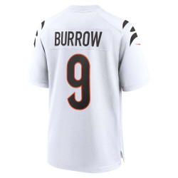 Camiseta NFL Joe Burrow Cincinnati Bengals Nike Exterior blanco