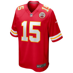 Maillot NFL Patrick Mahomes Kansas City Chiefs Nike Game Road Rouge