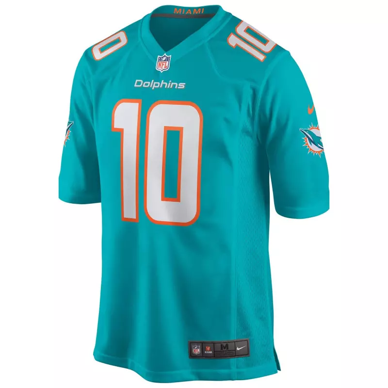 Maillot NFL Tyreek Hill Miami Dolphins Nike Home Aqua