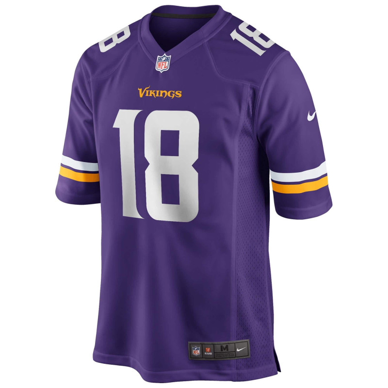 Maillot NFL Justin Jefferson Minnesota Vikings Nike Home Violet Maillot NFL Justin Jefferson Minnesota Vikings Nike Home Violet