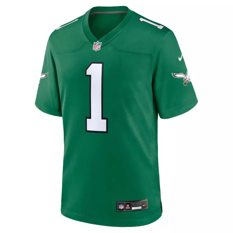 Camiseta NFL Jalen Hurts Philadelphia Eagles Nike home Verde