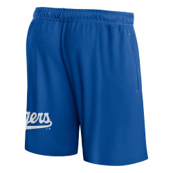 Short MLB Los Angeles Dodgers Fanatics Mesh Bleu - Équipement Officiel pour les Fans