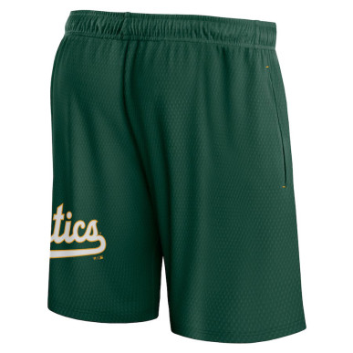 MLB Oakland Athletics Fanatics Green Mesh Shorts - Comfort and Style