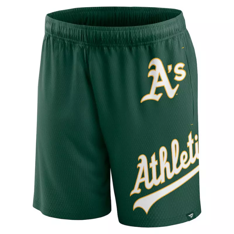 Short MLB Oakland Athletics Fanatics Mesh Vert