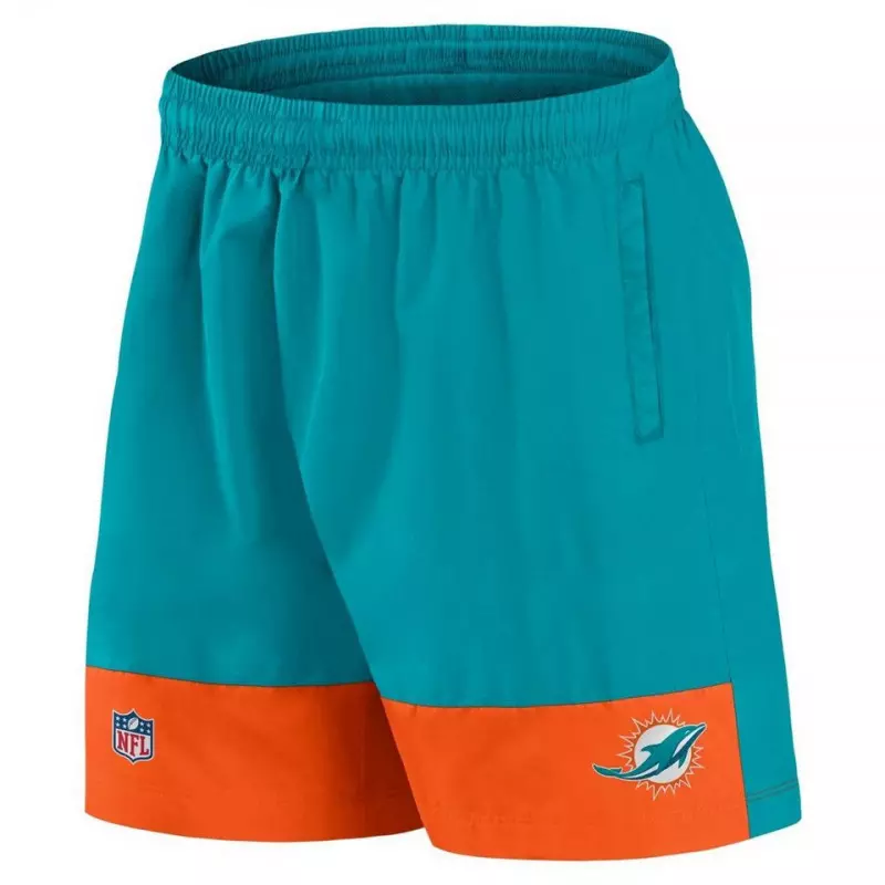 Short NFL Miami Dolphins Fanatics Woven aqua