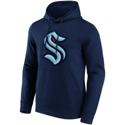 Sudadera con capucha NHL Seattle Kraken Fanatics Primary Logo Marina