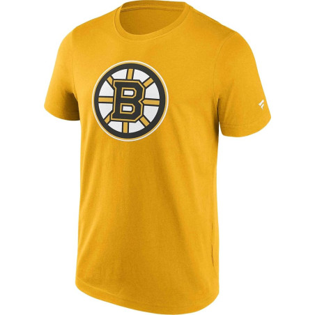 T-shirt NHL Boston Bruins Fanatics Primary Logo Jaune