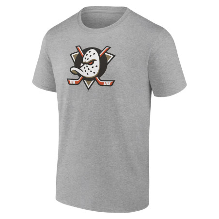 Fanatics Primary Logo T-shirt NHL Anaheim Ducks grey