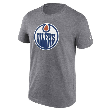 Fanatics Primary Logo T-shirt NHL Edmonto Oilers grey