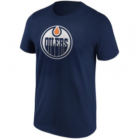 T-shirt NHL Edmonto Oilers Fanatics Primary Logo marina