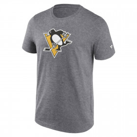 T-shirt NHL Pittsburgh Penguins Fanatics Primary Logo gris