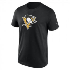 T-shirt NHL Pittsburgh Penguins Fanatics Primary Logo Negro