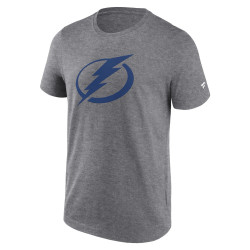 Fanatics Primary Logo T-shirt NHL Tampa Bay Lightning grey