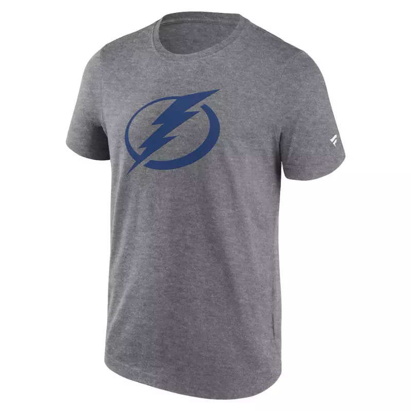 T-shirt NHL Tampa Bay Lightning Fanatics Primary Logo gris