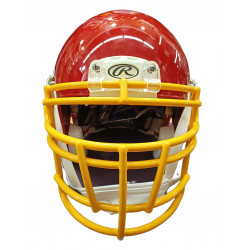 Casco de Fútbol Americano Rawlings Impulse Rojo - Máxima Protección y Comodidad