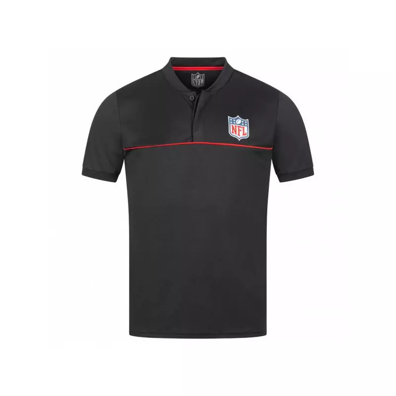 Polo NFL Fanatics Prime Mesh Negro para hombre