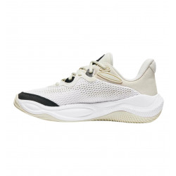 Chaussure de Basketball Under Armour Curry Splash 24 Creme - Confort et Performance Exceptionnels