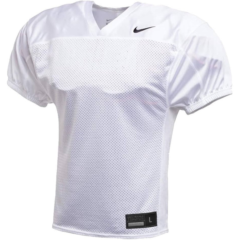 Maillot de football américain Nike Recruit practice Blanc