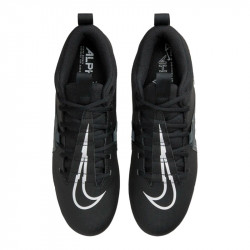 Tacos de Fútbol Americano Moldeados Nike Alpha Menace Varsity 3 Mid Negro – Rendimiento y Comodidad