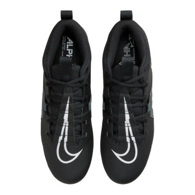 Tacos de Fútbol Americano Moldeados Nike Alpha Menace Varsity 3 Mid Negro – Rendimiento y Comodidad