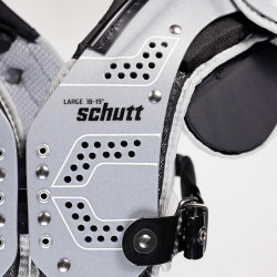 Épaulière de Football Américain Schutt XV Flux Skill Position - Protection Optimale pour Joueurs Agiles