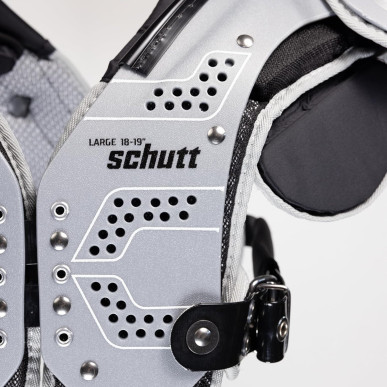 Schutt XV Line Football Shoulder Pads - Optimal Protection for Agile Players