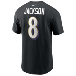 Camiseta NFL Lamar Jackson Baltimore Ravens Nike Player - Número 8