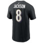 T-shirt NFL Lamar Jackson Baltimore Ravens Nike player T-shirt NFL Lamar Jackson Baltimore Ravens Nike player