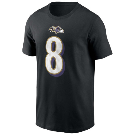 Nike player T-shirt NFL Lamar Jackson Baltimore Ravens