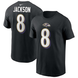 Camiseta NFL Lamar Jackson Baltimore Ravens Nike Player - Número 8