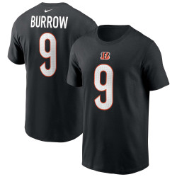 Camiseta NFL Joe Burrow Cincinnati Bengals Nike Player - Número 9