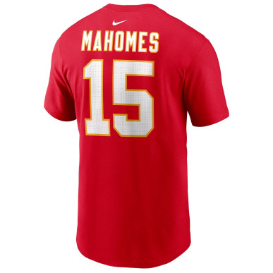 T-shirt NFL Patrick Mahomes Kansas City Chiefs Nike Player - Numéro 15