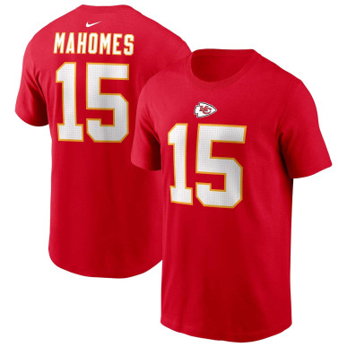 NFL T-shirt Patrick Mahomes Kansas City Chiefs Nike Player - Number 15