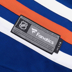 Maillot NHL Edmonto Oilers Fanatics Breakaway Home Bleu