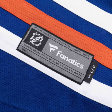 Fanatics Breakaway Jersey Home NHL Edmonto Oilers Royal