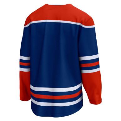 Fanatics Breakaway Jersey Home NHL Edmonto Oilers Royal