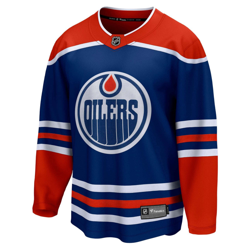 Fanatics Breakaway Jersey Home NHL Edmonto Oilers Royal Fanatics Breakaway Jersey Home NHL Edmonto Oilers Royal