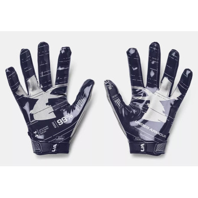 Under armour F8 football gloves navy