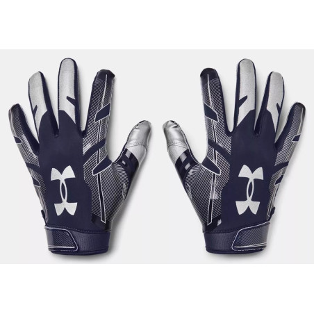 Under armour F8 football gloves navy