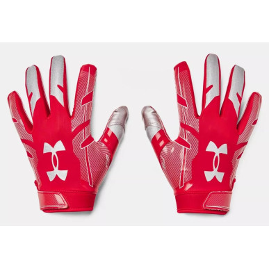 Under armour F8 football gloves Red