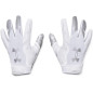 Gants de football américain Under armour F8 blanc Gants de football américain Under armour F8 blanc