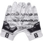 Guantes de futbol americano Under armour Combat Blanco Guantes de futbol americano Under armour Combat Blanco