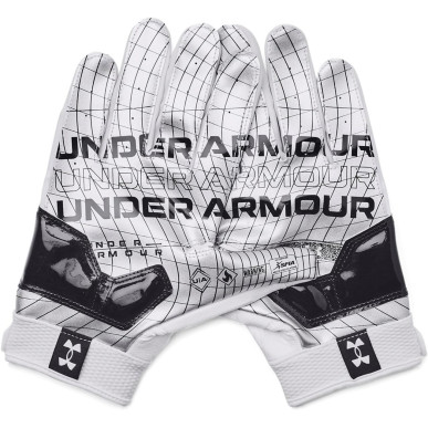 Gants de football américain Under Armour Combat 2024 - Blanc | Protection Ultime
