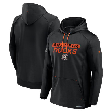 NHL Anaheim Ducks Fanatics Authentic Pro Rink Hoodie - Official and Comfortable