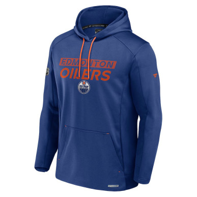 Fanatics Authentic Pro Rink Fleece Hoodie NHL Edmonto Oilers
