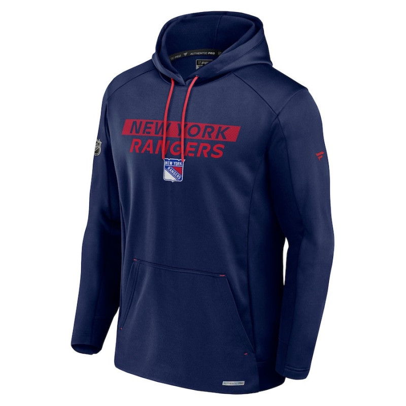 Sweat à capuche NHL New York Rangers Fanatics Authentic Pro Rink Sweat à capuche NHL New York Rangers Fanatics Authentic Pro Rink