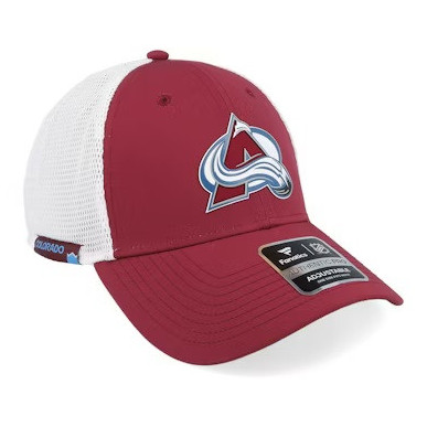 Gorra NHL Colorado Avalanche Fanatics Authentic Pro Rink Trucker Rojo